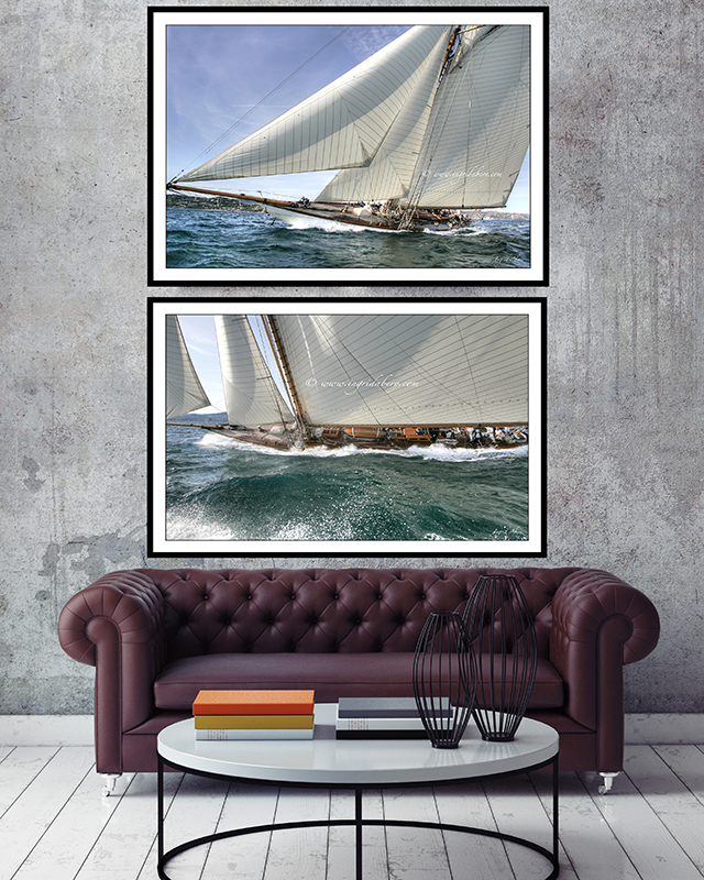 America's Cup sailing fine art print 2017